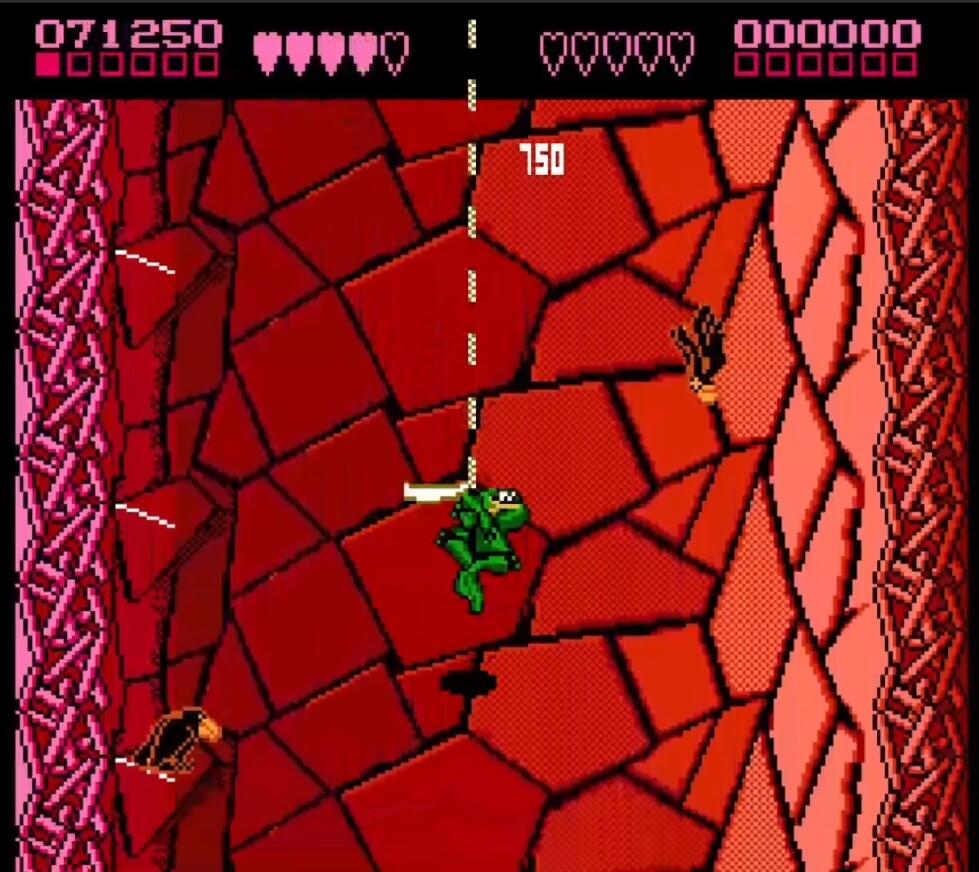 Battletoads - геймплей игры Dendy\NES